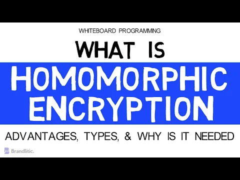 What is Homomorphic Encryption Explained | Paillier Cryptosystem | PHE | SHE | FHE - YouTube thumbnail