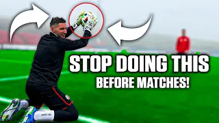 the perfect goalkeeper warm up routine