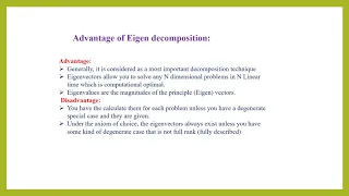 Various decomposition technique with python
