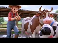 Farm Morning Routine |  3D Cartoon for Kids | Old MacDonald Had a Farm 🐄 Animal Song & Animal Sounds