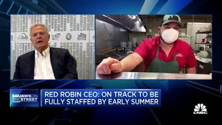 Red Robin CEO on reopening labor shortage and menu prices