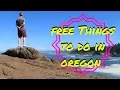 FREE THINGS TO DO IN OREGON USA TRAVEL VLOG