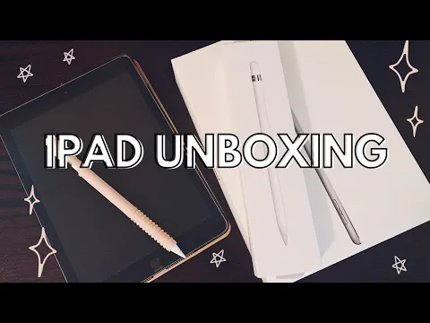 Download MP3 unboxing iPad 2018 6th gen 9.7'' with Apple Pencil and accessories