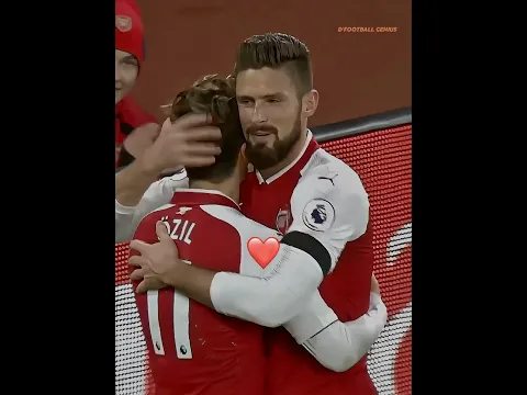 Ozil awesome teamwork 😍🤩