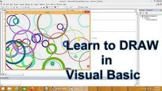 drawing objects in visual basic vb Tutorial
