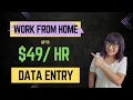 Work From Home Data Entry Jobs Remote Hiring No Phones No Degree