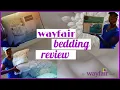 Wayfair review Vlog Watch me lay my bedding dance watch