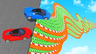 INSANE NITRO RIVER Race in GTA 5...