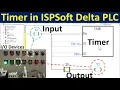 Timer of Delta DVP PLC using ISPSoft Programming Software Timer TT and DN bit