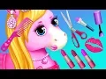Fun Horse Care Games - Pony Makeup Dress Up Style Color Hair Salon Makeover Kids Girls Games