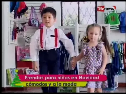 Prendas para niños en Navidad cómodos y a la moda