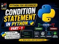 Python If Statement Tutorial Conditional Statements Part 1 Python for Beginners Hindi