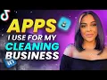 7 Apps I Use In My Cleaning Business