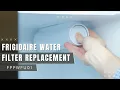 How to Replace The Water Filter On Your Frigidaire 33 Side by Side Refrigerator - FPPWFU01