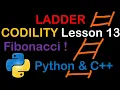 Fibonacci Ladder in Python and C Codility Coding Interview