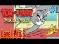 Tom and Jerry Mouse Maze - Gameplay Level 1 to 6 Tom and Jerry Mouse Maze
