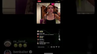 Bhad bhabie and lil yachty arguing on Instagram live lil yachty tells bhad bhabie no one cares
