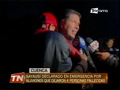 Sayausí declarado en emergencia por aluviones que dejaron 4 personas fallecidas