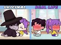 Lagu Puppy JINU kiss kitten RUMI! | Original vs Plush Toys | KPop Demon Animation