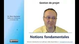 Les fondamentaux de la gestion de projet 1/8