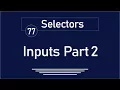 77 - jQuery Tutorial Selectors enabled disabled