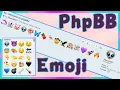 How to Install Emojis in phpBB Tutorial 2024