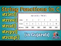 1 12 String inbuilt Functions in C strlen strcpy strcat strrev strcmp Degree Diploma