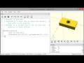 OpenSCAD tutorial Render vs