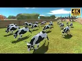 Race to eat Cows - Animal Revolt Battle Simulator