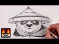 How To Draw Kung Fu Panda 4 Po Sketch Tutorial