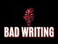 3 Mistakes that KILLED Star Wars The Phantom Menace Writing Advice