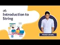 Java For Kids Introduction to String