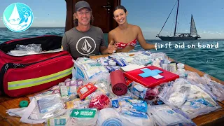 Emergency onboard our Sailboat home and what we do… Episode 487