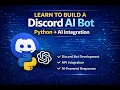 Build an AI Discord Bot with Python Gemini API Full Tutorial discord py Step-by-Step Guide