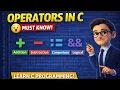 Lecture 7 Operators in C