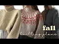 Download Lagu fall knitting plans 🍂🍁 knitting from stash with lots of knitting for olive