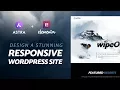 How to Create a Responsive WordPress Website with Elementor Astra Theme
