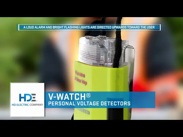Thumbnail for the HD Electric Company V-Watch Personal Voltage Detector video:</strong></h2> 