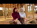 Lagu ALHAMDULILLAH‼️PEMBUATAN RUMAH PANGGUNG UNTUK GADIS DAN JANDA DESA DI TENGAH SAWAH HAMPIR SELESAI