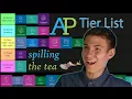 AP Tier List 2021 Valedictorian spills the tea