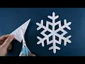 Download Lagu Paper Snowflakes #02 - Easy Paper Snowflakes - How to make Snowflakes out of paper