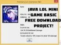 JAVA MINI GAME WITH SOURCE CODE