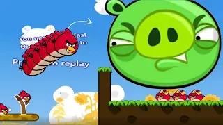angry birds cannon 3 maximum birds vs giant piggies 