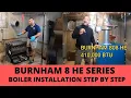 BURNHAM 808 HE SERIES INSTALLATION STEP BY STEP