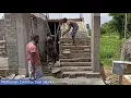 Download Lagu STAIR CASE SLAP CONCRETE STEP CENTERING BUILD WORK | BUILDING SIZE 48*58 | STAIR CASE WORK