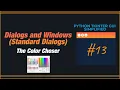 PYTHON TKINTER GUI SIMPLIFIED - Standard Dialogs