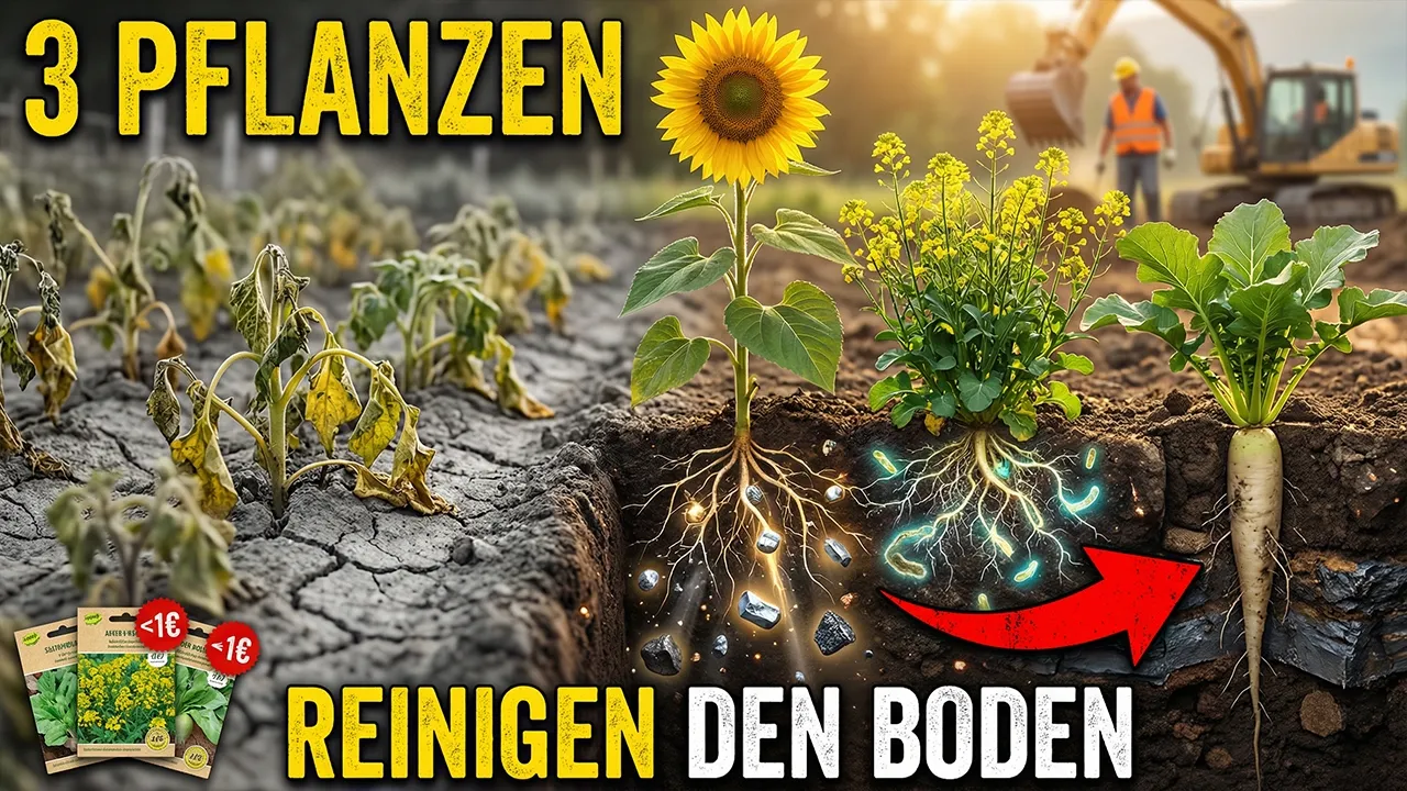 3 Pflanzen für unter 3 Euro — leisten das, wofür Profisanierungen zehntausende kosten
