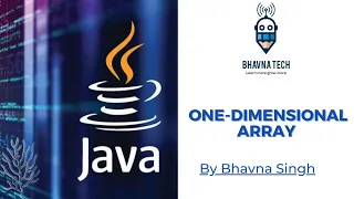 One dimensional array Single Dimensional Array in java Hindi