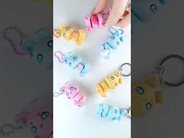 Boss Flexi Bunny Keychain, Egg / Sweet Heart / Just The Boss video thumbnail