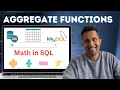 Mastering Aggregate Functions in SQL Calculating MIN MAX AVG SUM and COUNT